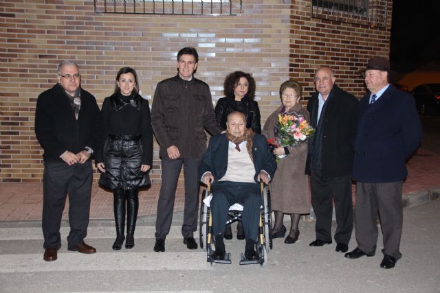 El periodista Mateo García es homenajeado por el Ayuntamiento de Alhama, Foto 1