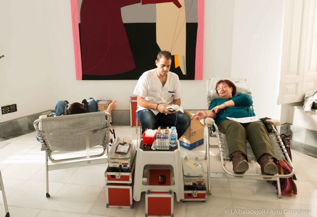 El Palacio Consistorial se convierte en sede de donación de sangre por un día - 2, Foto 2