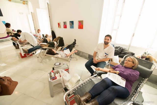 El Palacio Consistorial se convierte en sede de donación de sangre por un día - 5, Foto 5