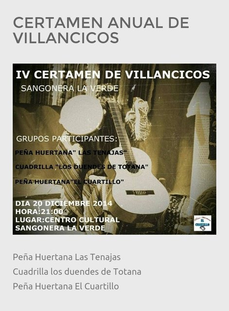 La cuadrilla totanera de Los Duendes participarán este fin de semana en varios eventos fuera de Totana, Foto 1