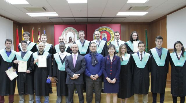 Alumnos de siete nacionalidades se gradúan en el Máster de Alto Rendimiento Deportivo de la UCAM - 1, Foto 1
