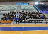 Visita del Colegio Nelva al UCAM Murcia CB