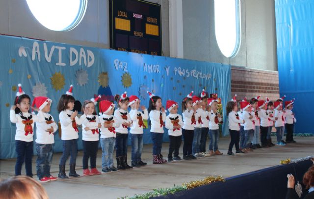 Los alumnos de los colegios de Puerto Lumbreras celebran las tradicionales Fiestas de Navidad 2014 - 1, Foto 1