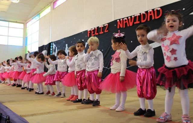 Los alumnos de los colegios de Puerto Lumbreras celebran las tradicionales Fiestas de Navidad 2014 - 2, Foto 2