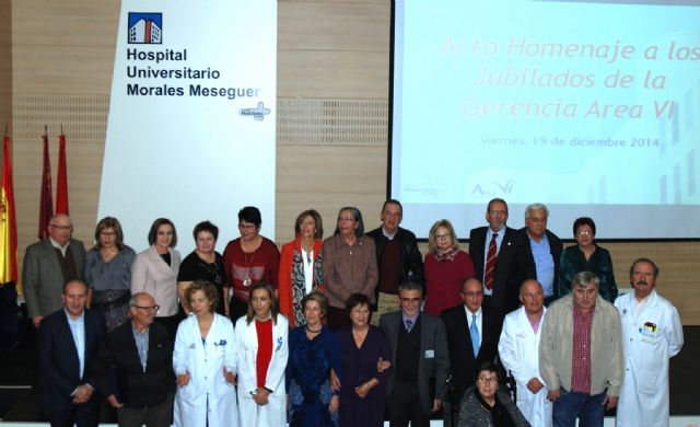 El Área de Salud VI-Vega Media del Segura rinde homenaje a los profesionales jubilados a lo largo de este año - 1, Foto 1