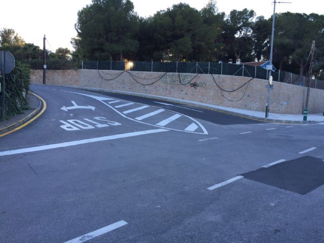 Concluyen en Las Torres de Cotillas las obras de renovación del cruce de la avenida Ricardo Montes y la calle Coto - 1, Foto 1