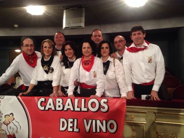 La peña caballista Mel-Azules promociona Caravaca y sus fiestas en el sorteo de la Loteria de Navidad - 2, Foto 2