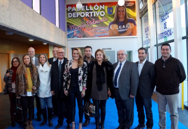 Las Torres de Cotillas concede el nombre de Mireia Belmonte a un pabellón deportivo por primera vez en España - 4, Foto 4