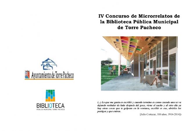 La Biblioteca de Torre-Pacheco convoca el IV Concurso de Microrrelatos - 1, Foto 1