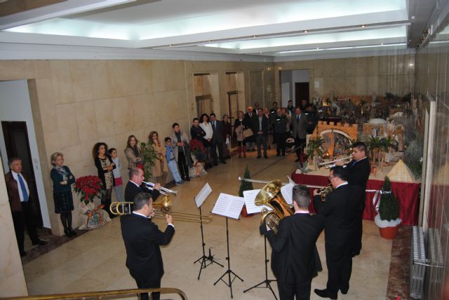 Actuación del quinteto de metales de la Orquesta Sinfónica de la Región de Murcia en la Delegación del Gobierno - 1, Foto 1