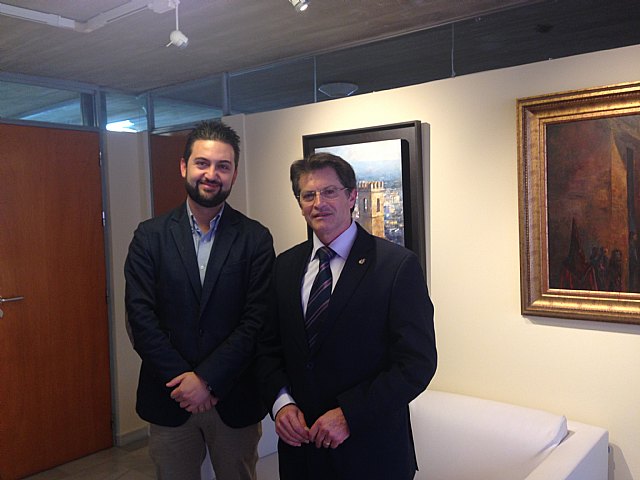 Los Jóvenes Empresarios del Guadalentín se reúnen con el Alcalde Lorca - 1, Foto 1