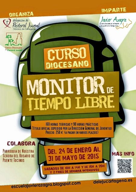 La Escuela Javier Azagra impartirá dos cursos de Monitor de Tiempo Libre a partir de enero - 1, Foto 1