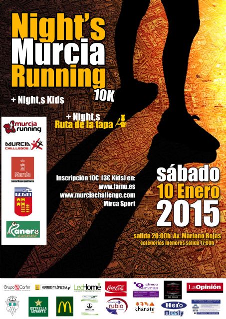 La Night´s Murcia Running 2015 empieza a rodar - 1, Foto 1