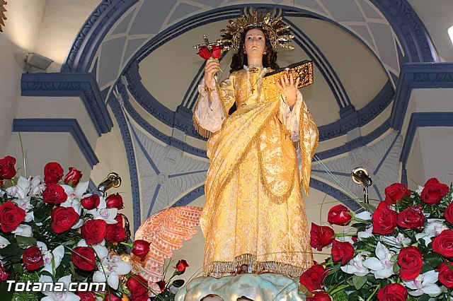 El Club Olímpico de Totana realizará mañana sábado una ofrenda floral a Santa Eulalia, Foto 1