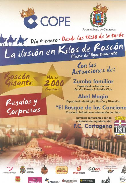 El Roscón Gigante vuelve un año más cargado de sorpresas - 2, Foto 2