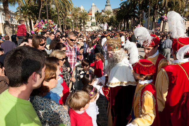 Los Reyes Magos llegarán el lunes por barco al puerto de Cartagena - 1, Foto 1