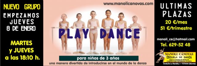 La Escuela de Danza Manoli Cánovas empieza el año lanzando nuevos cursos, Foto 1