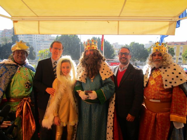 Los Reyes Magos llegan a Murcia para repartir felicidad entre los niños - 3, Foto 3
