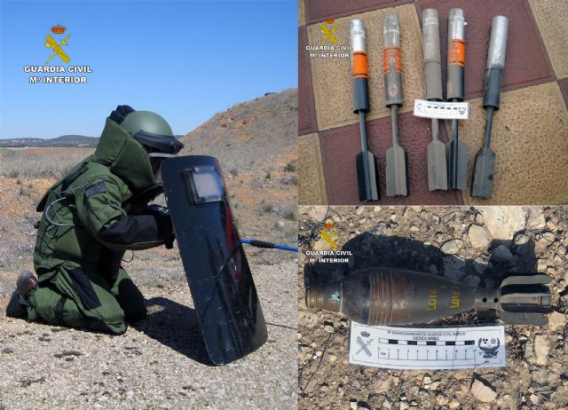 La Guardia Civil destruye 75 artefactos explosivos y dos kilos de material explosivo durante 2014 - 3, Foto 3