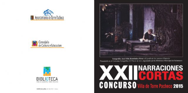 La Biblioteca de Torre-Pacheco convoca el XXII Concurso de Narraciones Cortas - 1, Foto 1