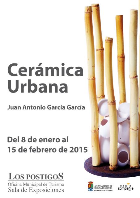 La Sala de Exposiciones Los Postigos de Molina de Segura acoge la exposición Cerámica Urbana, de Juan Antonio García García, del 8 de enero al 15 de febrero - 1, Foto 1