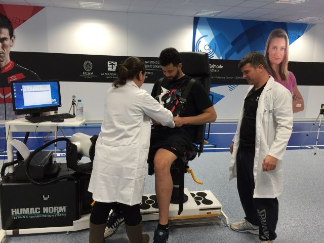 Faverani ultima su puesta a punto en el Centro de Investigación y Alto Rendimiento Deportivo La Manga Club - UCAM - 2, Foto 2
