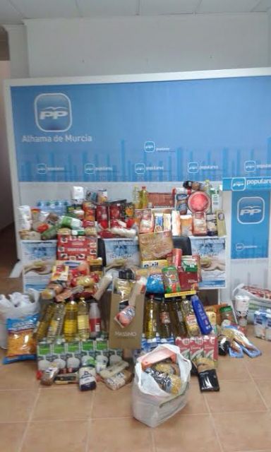 Campaña de Alimentos del Partido Popular de Alhama de Murcia, Foto 2