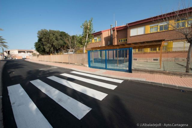 Terminado el carril bici del IES Las Salinas de La Manga - 3, Foto 3