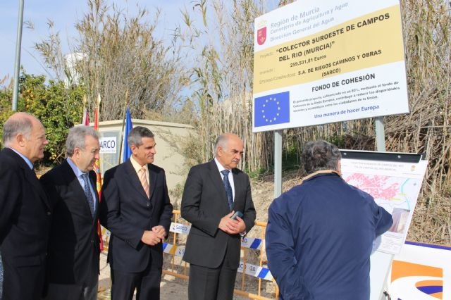 El presidente Garre inaugura dos nuevos colectores que completan el saneamiento integral de Albudeite y Campos del Río - 3, Foto 3