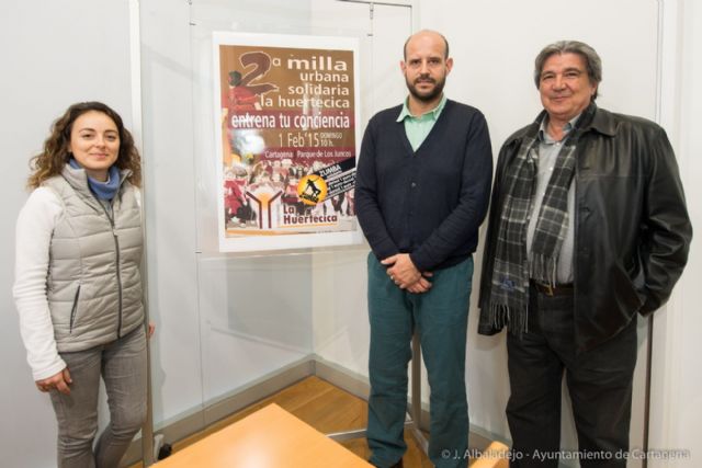 La II Milla Solidaria de la Huertecica, en línea de salida - 1, Foto 1