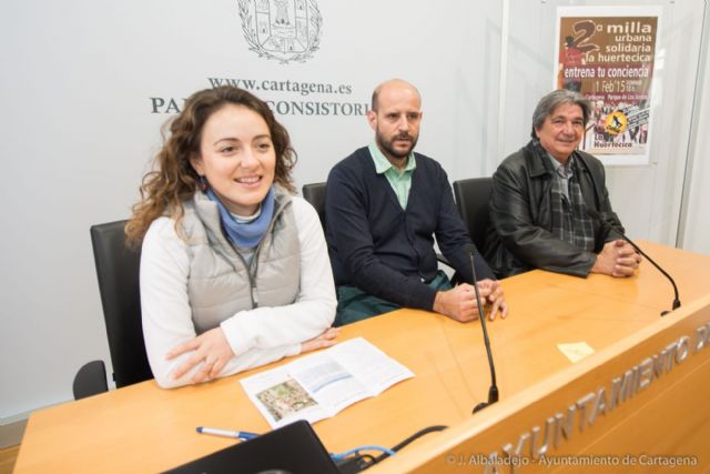 La II Milla Solidaria de la Huertecica, en línea de salida - 2, Foto 2