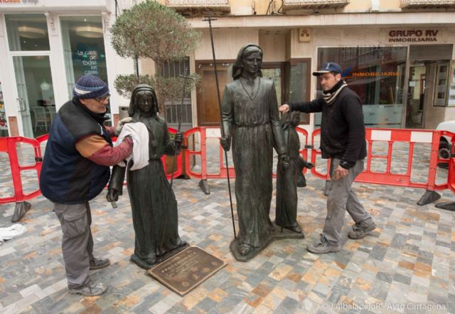 Infraestructuras restaura el Monumento al Procesionista - 1, Foto 1