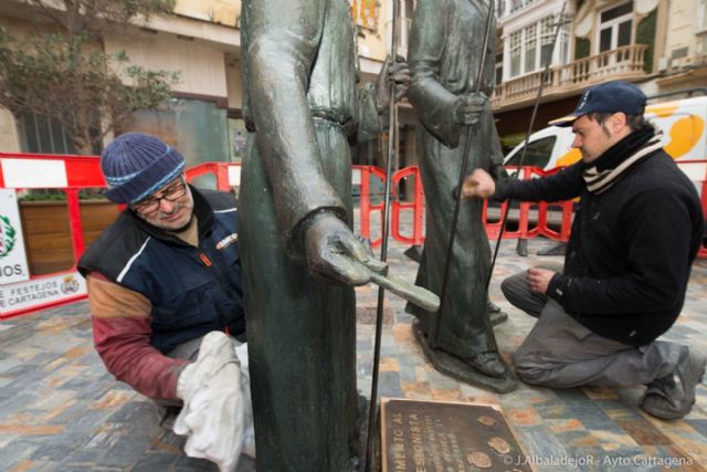 Infraestructuras restaura el Monumento al Procesionista - 3, Foto 3