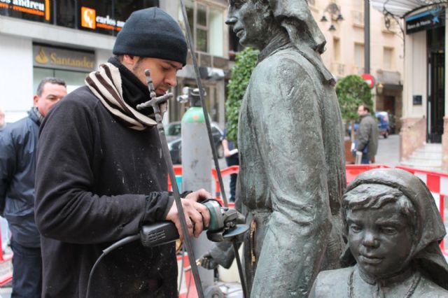 Infraestructuras restaura el Monumento al Procesionista - 4, Foto 4