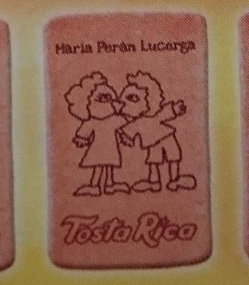 Un dibujo de María, una niña totanera de 6 años, en el anuncio de TV de Tosta Rica, Foto 3