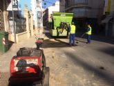 El Servicio Municipal de Aguas procede al asfaltado de obras acometidas en los ltimos meses en la va pblica