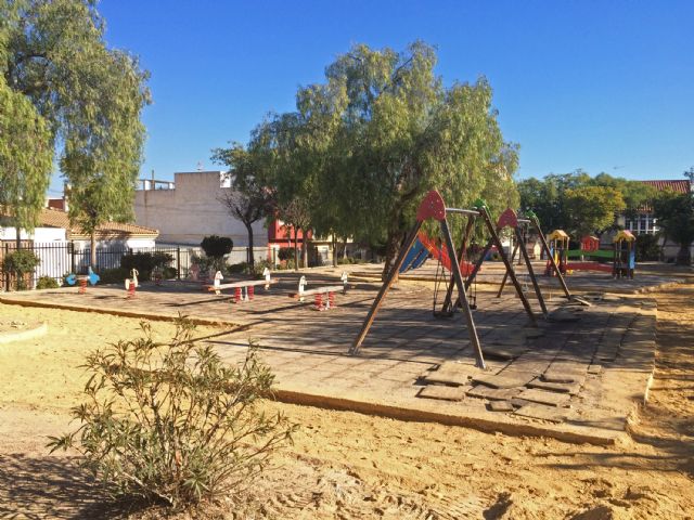Comienzan en Ceutí las obras de renovación del parque de la Constitución - 1, Foto 1