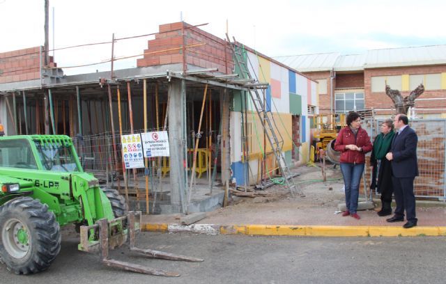 En marcha las obras de ampliación del módulo de educación infantil del Colegio Asunción Jordán de Puerto Lumbreras - 1, Foto 1