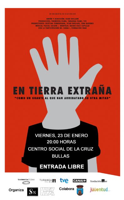 El documental 'En Tierra Extraña' se podrá ver el viernes 23 en el Centro Social La Cruz - 1, Foto 1