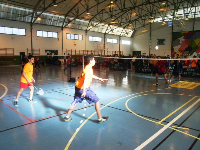 Totana acogi el pasado sbado las Jornadas Regionales Zona Sur de Bdminton y Orientacin de Deporte Escolar - 5