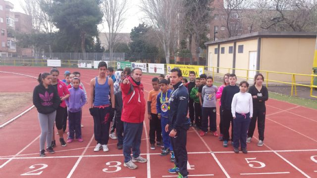 La Pista Municipal de Atletismo acogió al colegio Vicente Medina de Los Dolores - 3, Foto 3