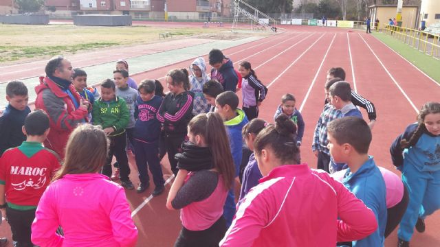 La Pista Municipal de Atletismo acogió al colegio Vicente Medina de Los Dolores - 4, Foto 4