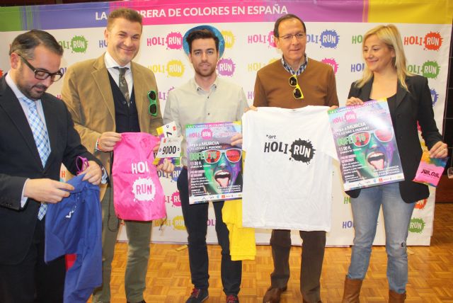 La Holi Run adelanta la llegada del carnaval a Cabezo de Torres - 1, Foto 1