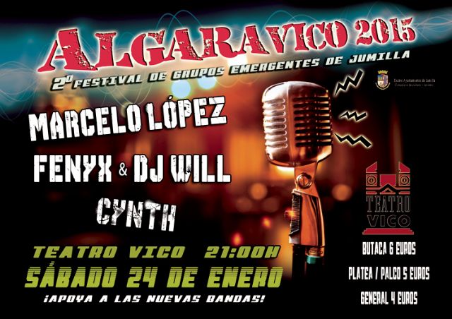 El Teatro Vico inicia su actividad este fin de semana con el festival de música local Algaravico y el teatro de títeres Giuseppe y Peppina - 1, Foto 1