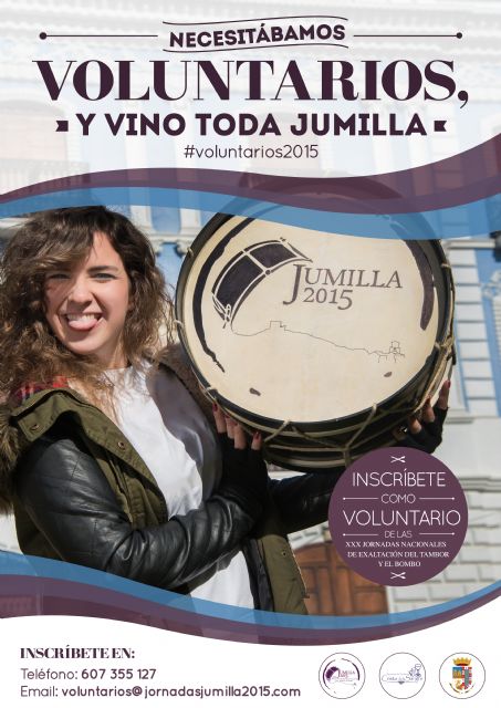 Necesitábamos voluntarios y vino toda Jumilla, las Jornadas Nacionales del Tambor inician la campaña de captación de voluntarios - 1, Foto 1
