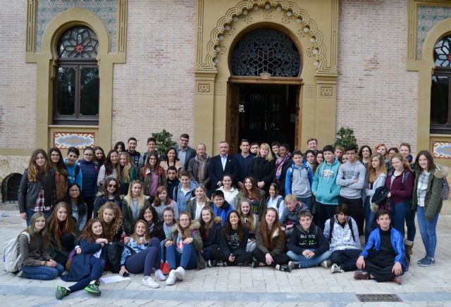 Estudiantes británicos participan en un programa de intercambio bilingüe en Águilas - 1, Foto 1