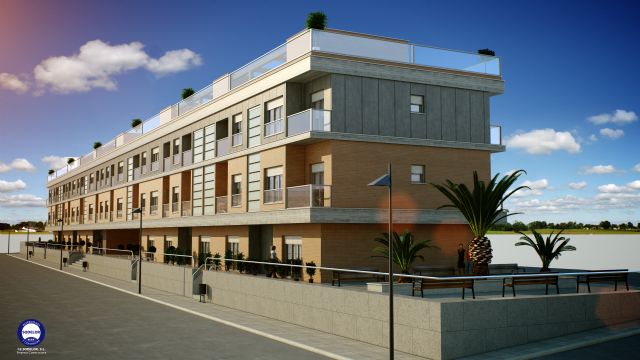 El Ayuntamiento de Lorca adapta la normativa urbanística para facilitar la reconstrucción por fases del edificio El Porche del barrio Alfonso X - 3, Foto 3