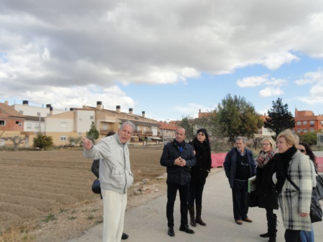 Pedro López exige mejoras para el transporte público a las pedanías durante una visita a Aljucer - 2, Foto 2
