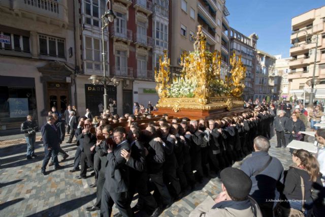La Virgen del Rosell salió en procesión por las calles del centro - 1, Foto 1