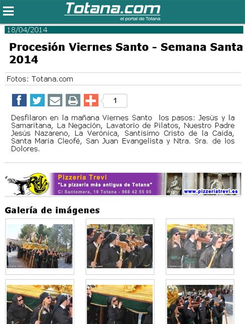 También se mostrará en la cabecera de los reportajes, Foto 5